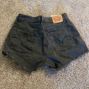 Black Levi’s Denim Shorts